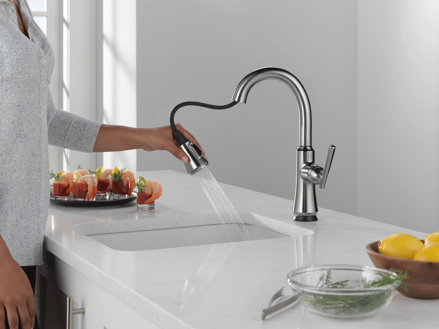 Touch2O&reg; Bar / Prep Faucet with Touchless Technology
