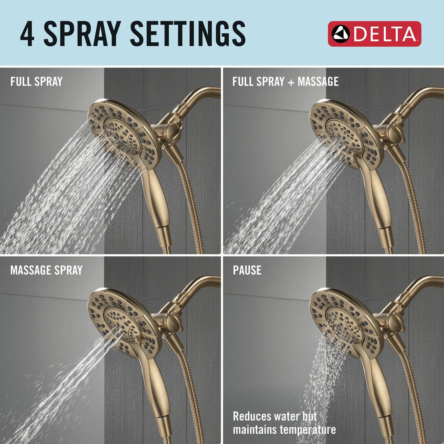 Monitor&reg; 14 Series Shower Only Trim Only with In2ition&reg; Hand Shower
