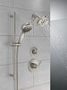 7-Setting Slide Bar Hand Shower with Cleaning Spray