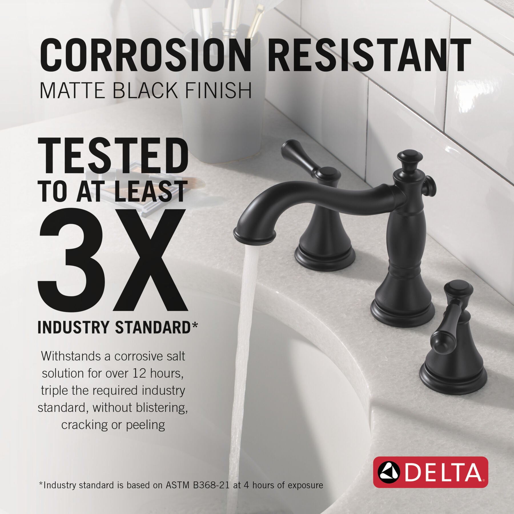 Two Handle Widespread Bathroom Faucet