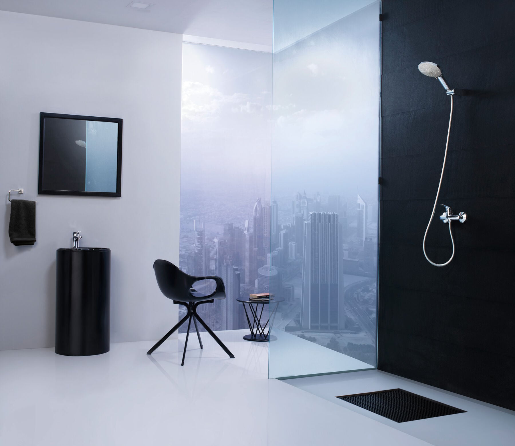 Single Handle Bathroom Faucet - Less Pop-Up