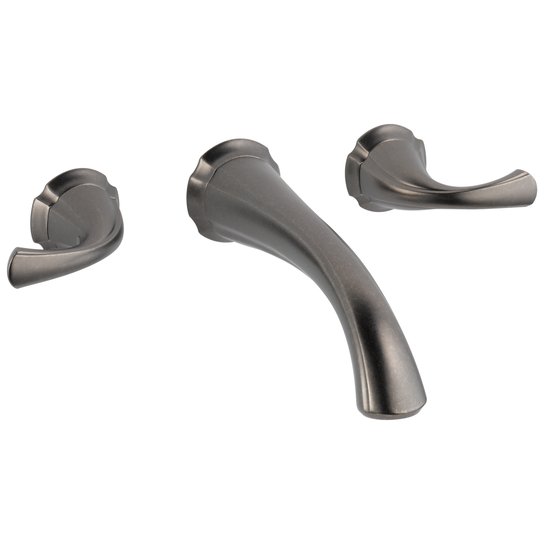 Two Handle Wall-Mount Lavatory Faucet