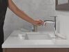 Single Handle Pull-Down Bathroom Faucet