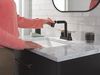 Two Handle Centerset Pull-Down Bathroom Faucet