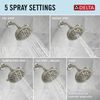 Fixed 5-Setting Showerhead