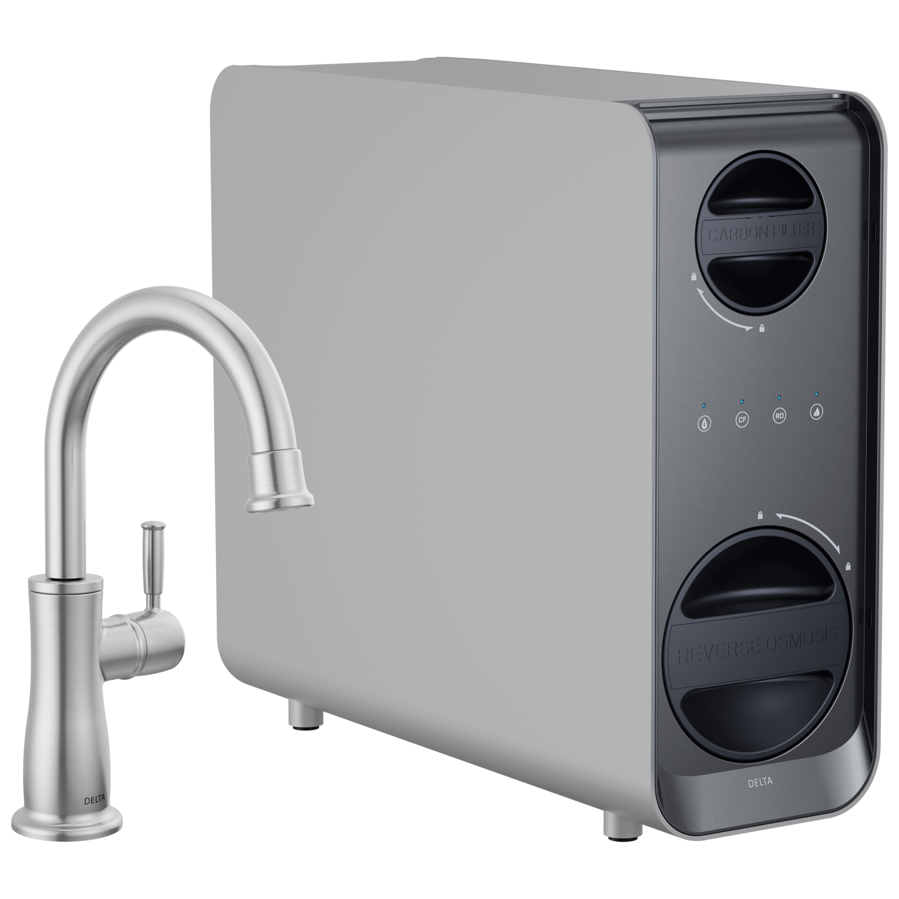 Tankless Under Sink 6-Stage Reverse Osmosis System with Beverage Faucet Bundle