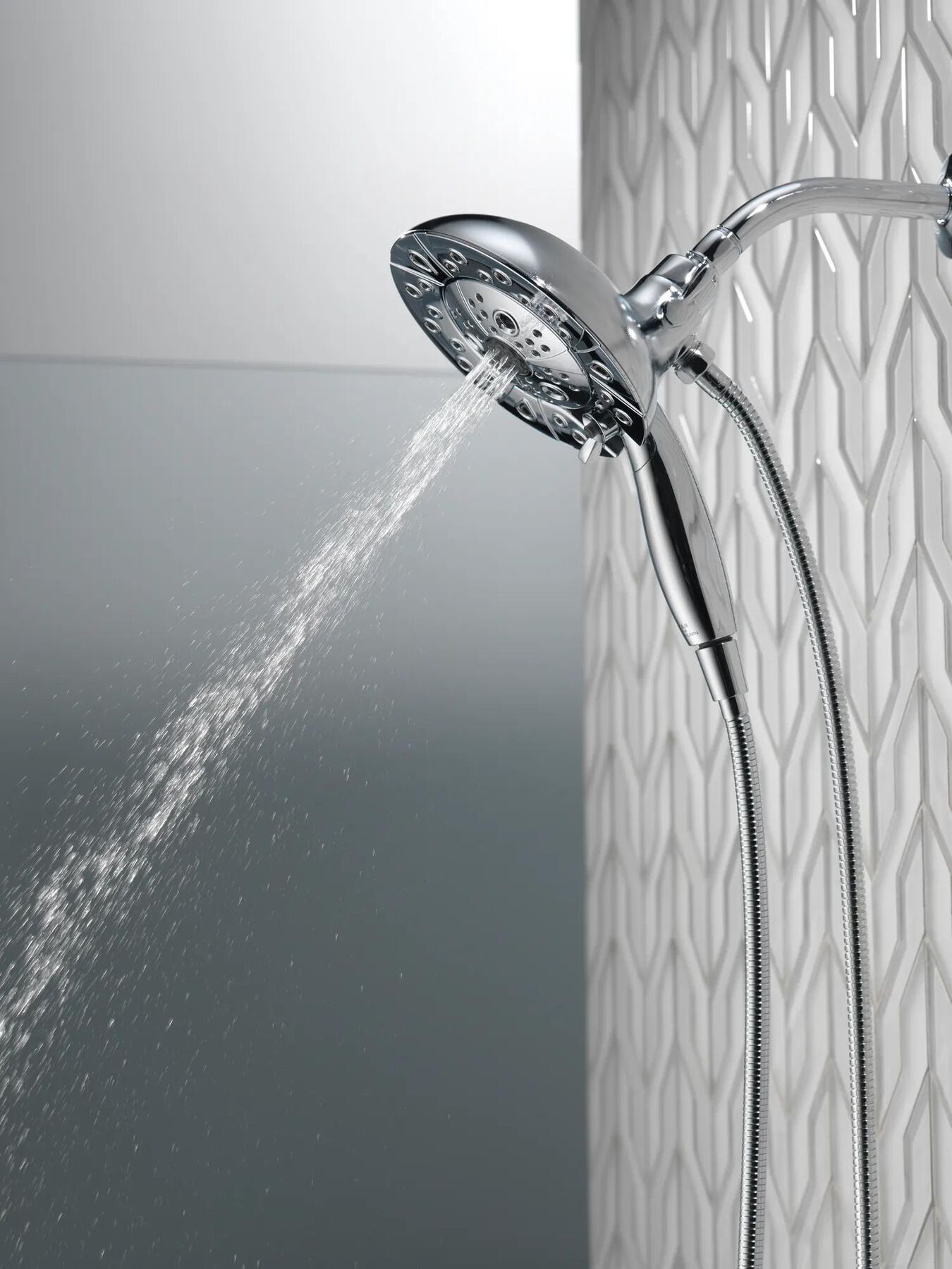 H<sub>2</sub>Okinetic&reg; In2ition&reg; 5-Setting Two-in-One Shower (Recertified)
