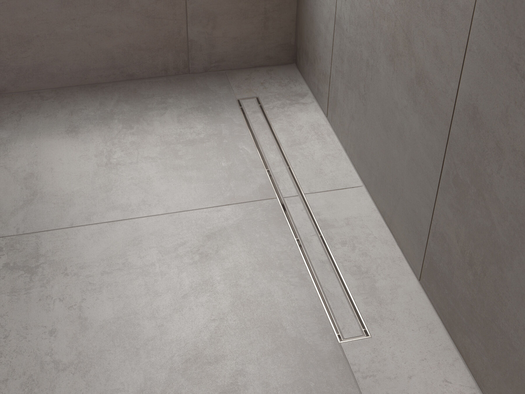 36" Reversible Linear Shower Drain Trim