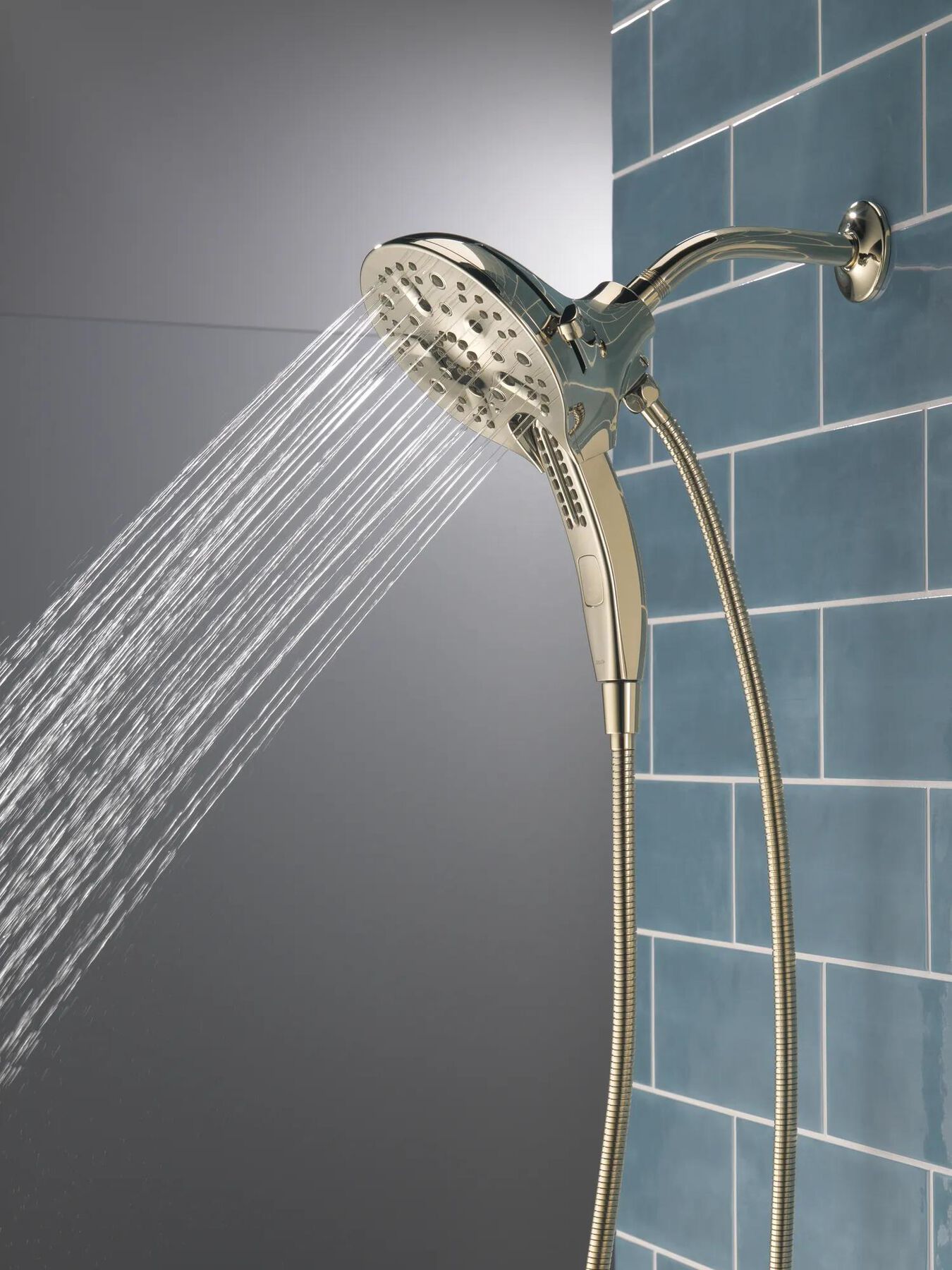 In2ition&reg; H<sub>2</sub>Okinetic&reg; 5-Setting Two-in-One Shower