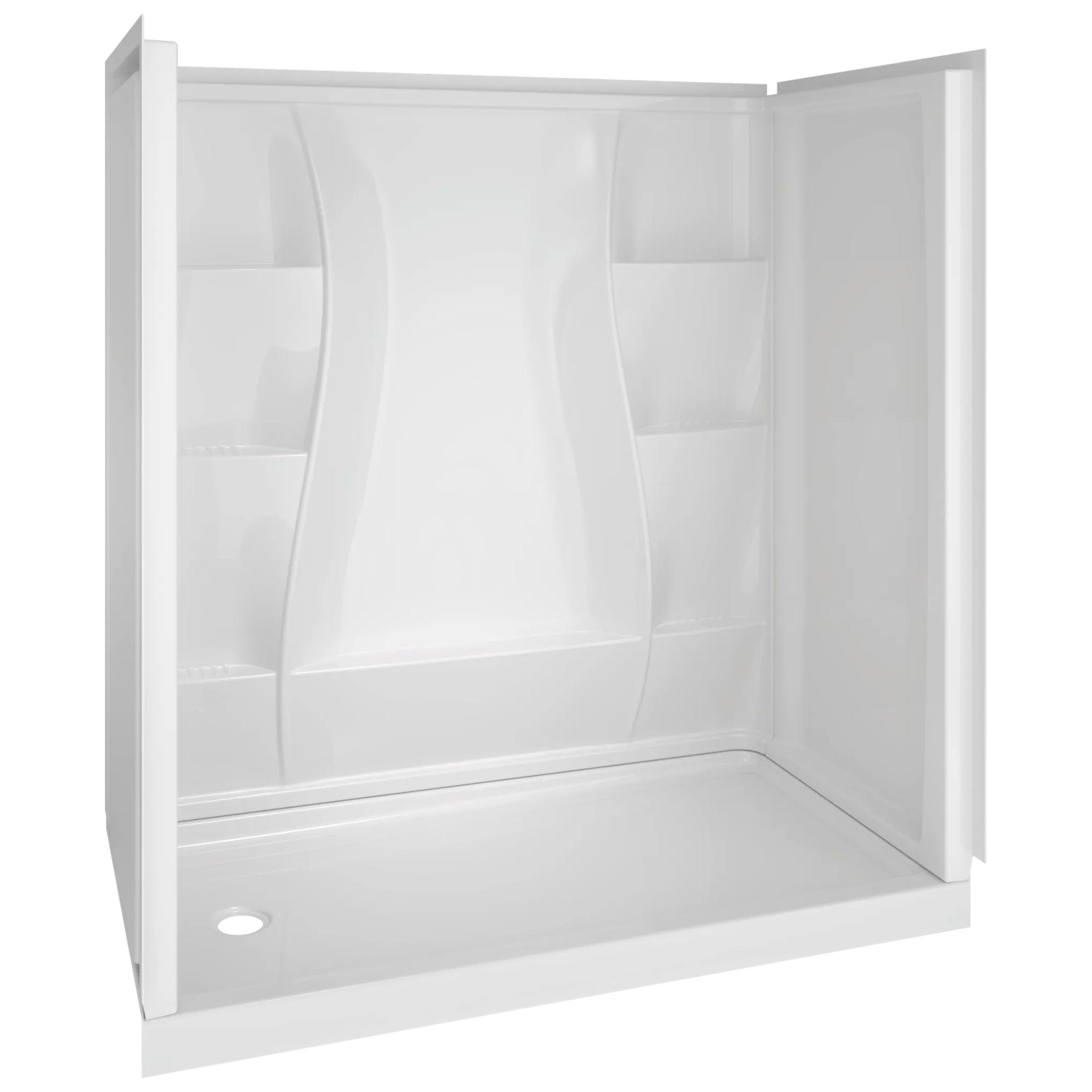 60" x 32" Shower Base - Left Drain