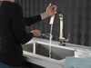 Single Handle Pull Down Bar/Prep Faucet With Touch<sub>2</sub>O Technology
