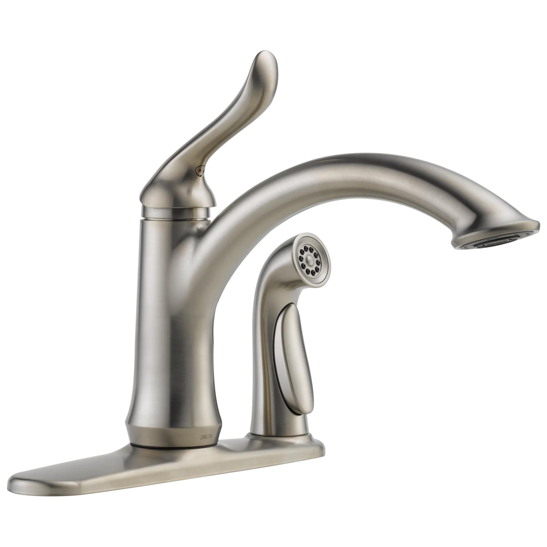 Single Handle Kitchen Faucet with Integral Spray