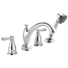 Traditional Roman Tub with Hand Shower Trim