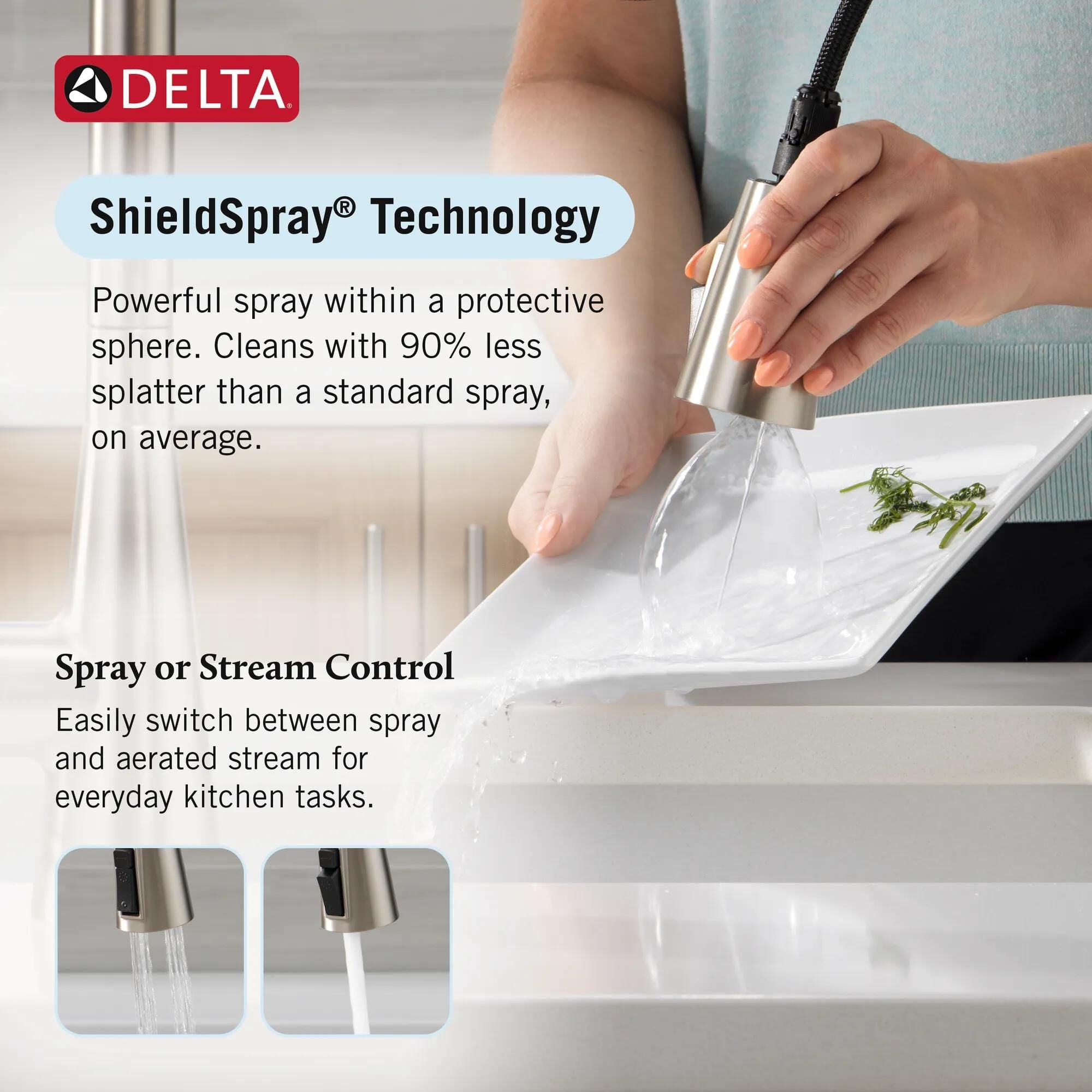 Single Handle Pull-Down Kitchen Faucet with Soap Dispenser and