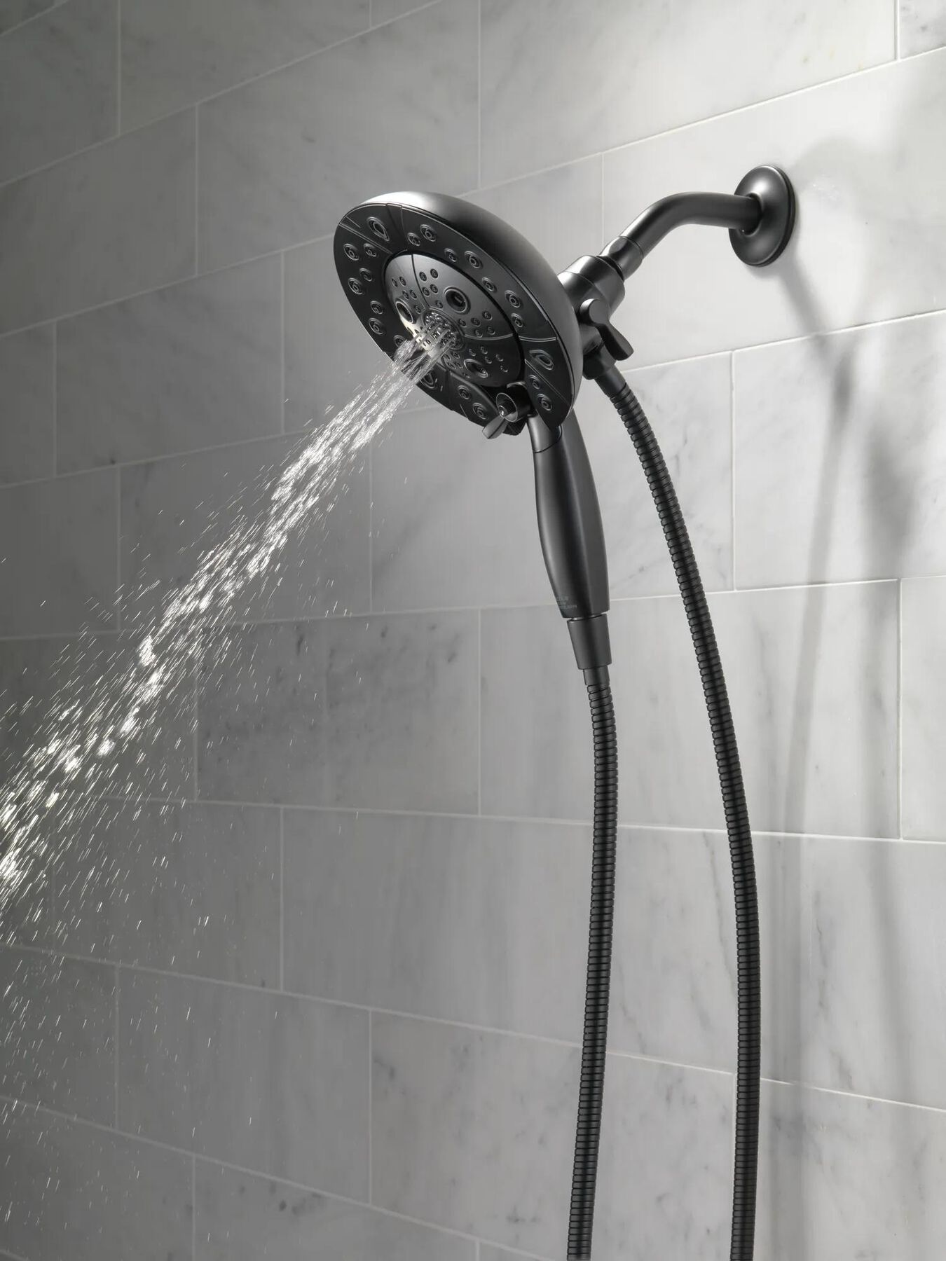 H<sub>2</sub>Okinetic&reg; In2ition&reg; 5-Setting Two-in-One Shower (Recertified)