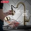 Single Handle Pull-Down Bar/Prep Faucet with Touch2O&reg; Technology