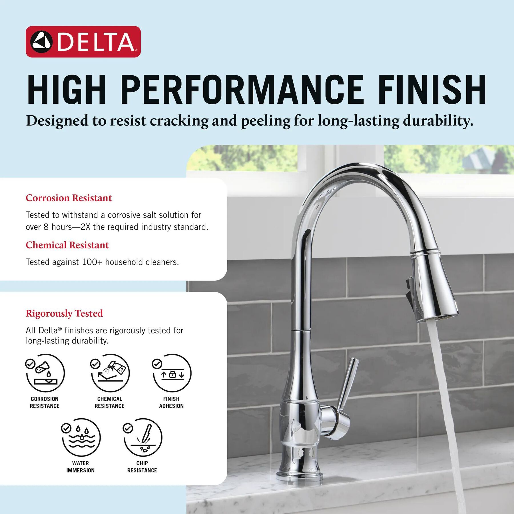 Single Handle Pull-Down Kitchen Faucet with Soap Dispenser and ShieldSpray&reg; Technology