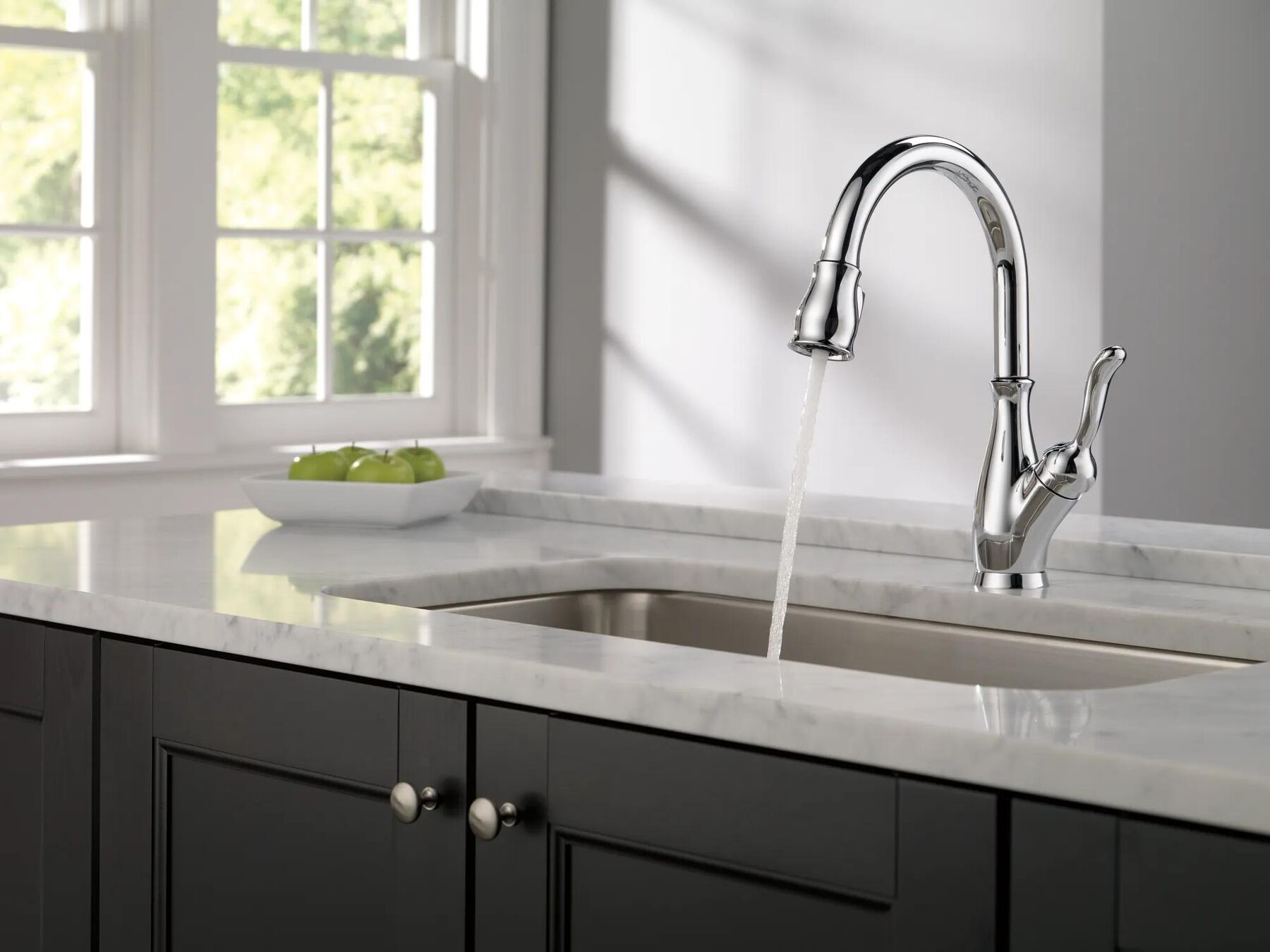 Single Handle Pull-Down Kitchen Faucet with ShieldSpray&reg; Technology (Recertified)