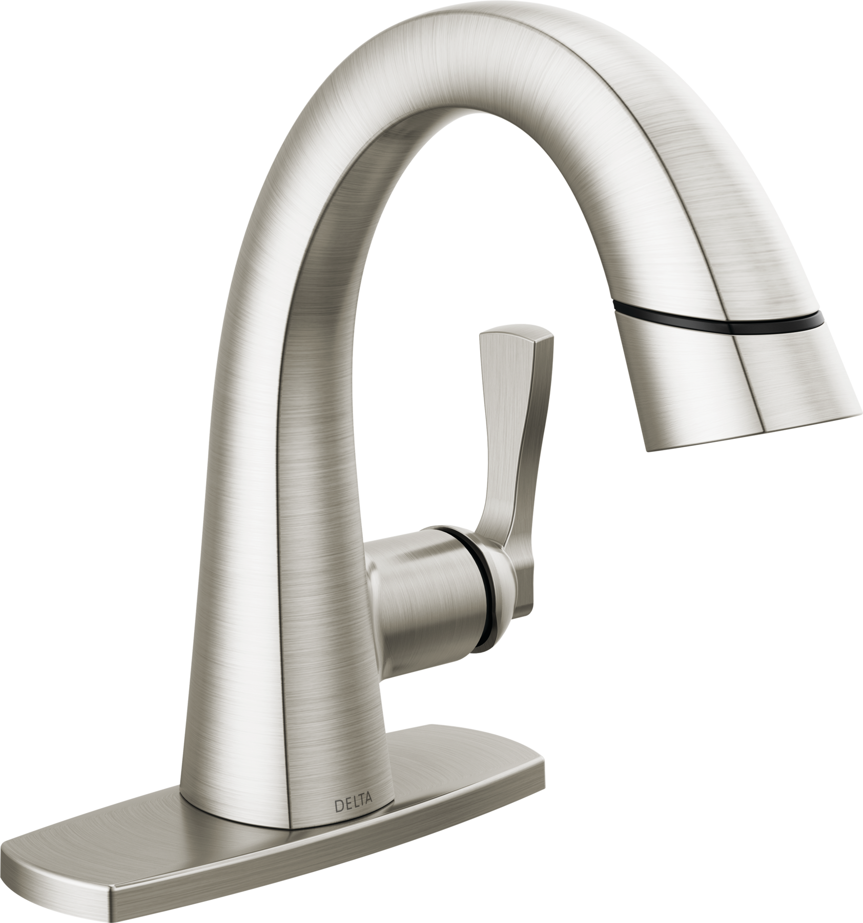 Single Handle Pull Down Bathroom Faucet (Recertified)