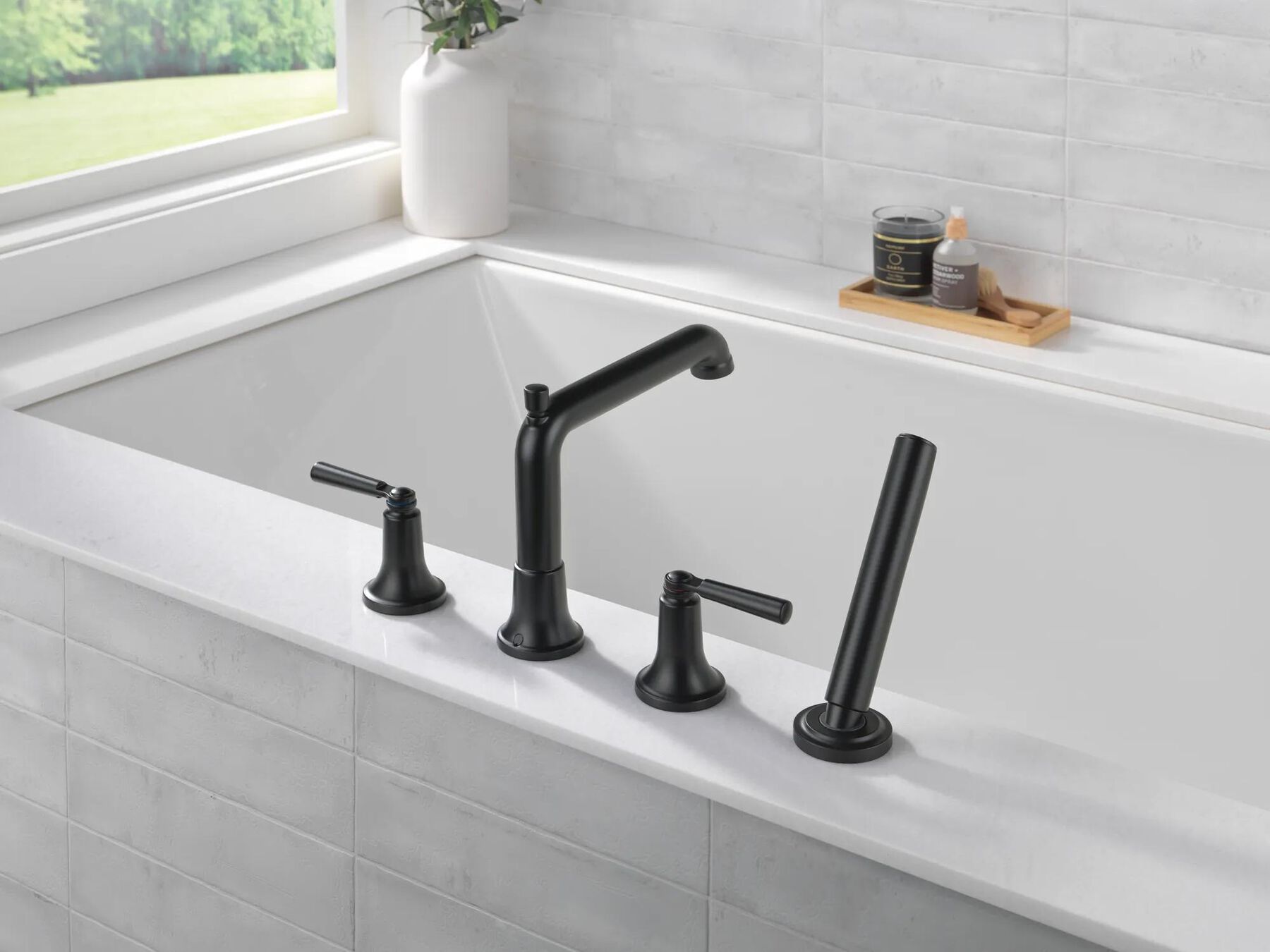 Roman Tub Trim with Hand Shower (Recertified)
