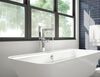 Single Handle Floor Mount Tub Filler Trim with Hand Shower (Recertified)