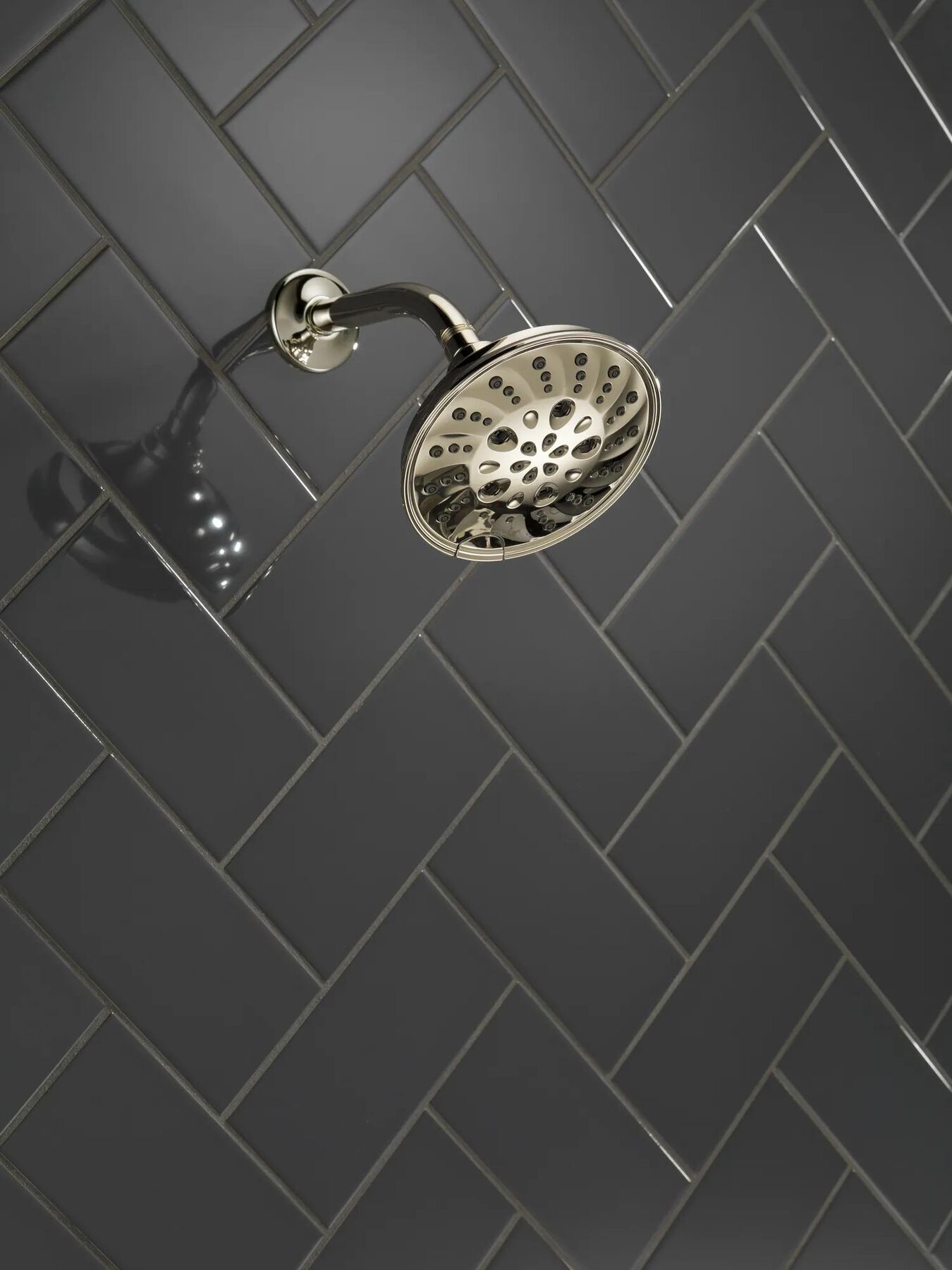 H<sub>2</sub>Okinetic&reg; 5-Setting Traditional Raincan Shower Head