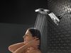 HydroRain&reg; H<sub>2</sub>Okinetic&reg; 5-Setting Two-in-One Shower Head