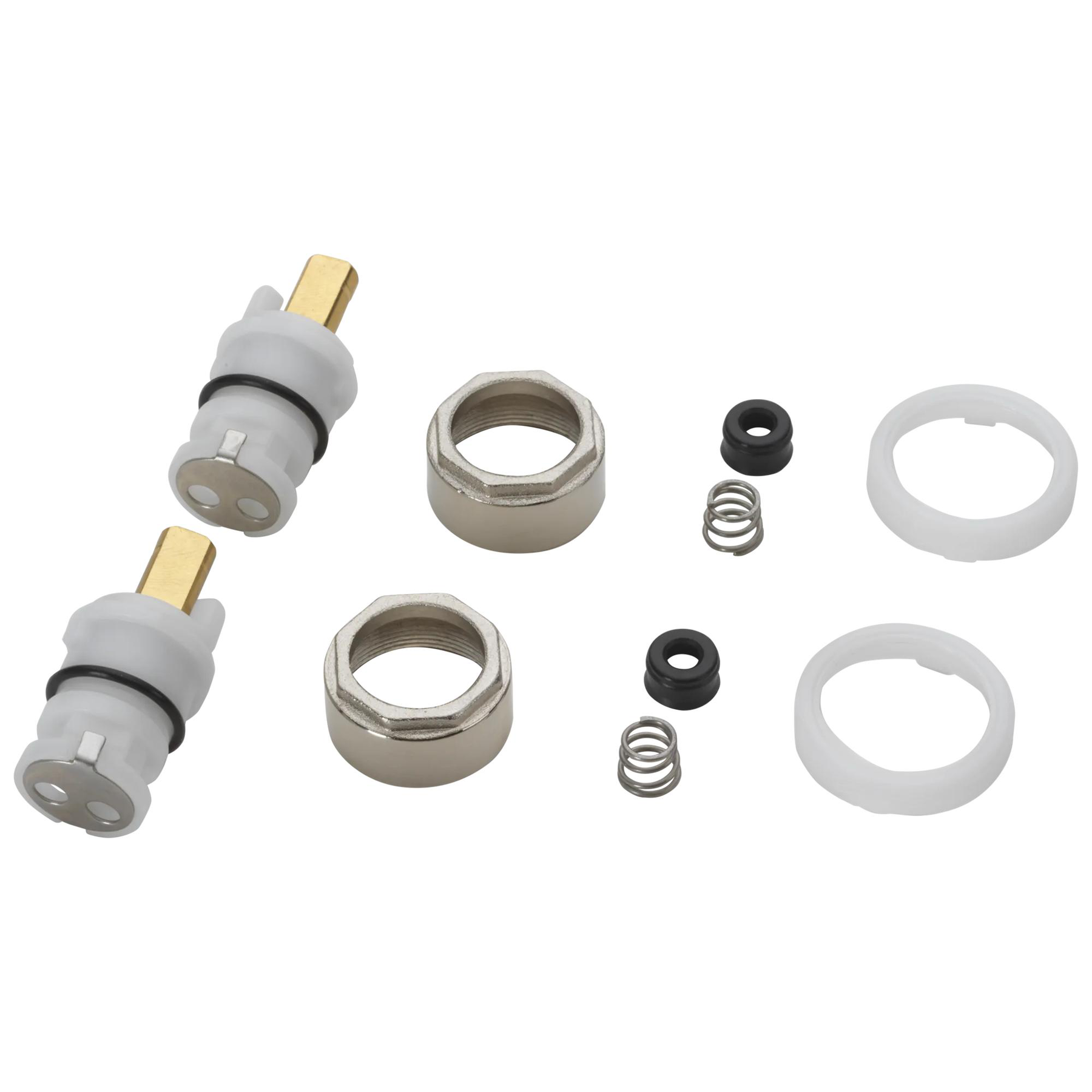Stem Unit Assembly, Seat & Spring, Bonnet Nut & Washer
