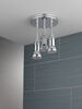 H<sub>2</sub>Okinetic&reg; Pendant Raincan Shower Head with LED Light