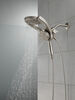 HydroRain&reg; 4-Setting Two-in-One Shower Head