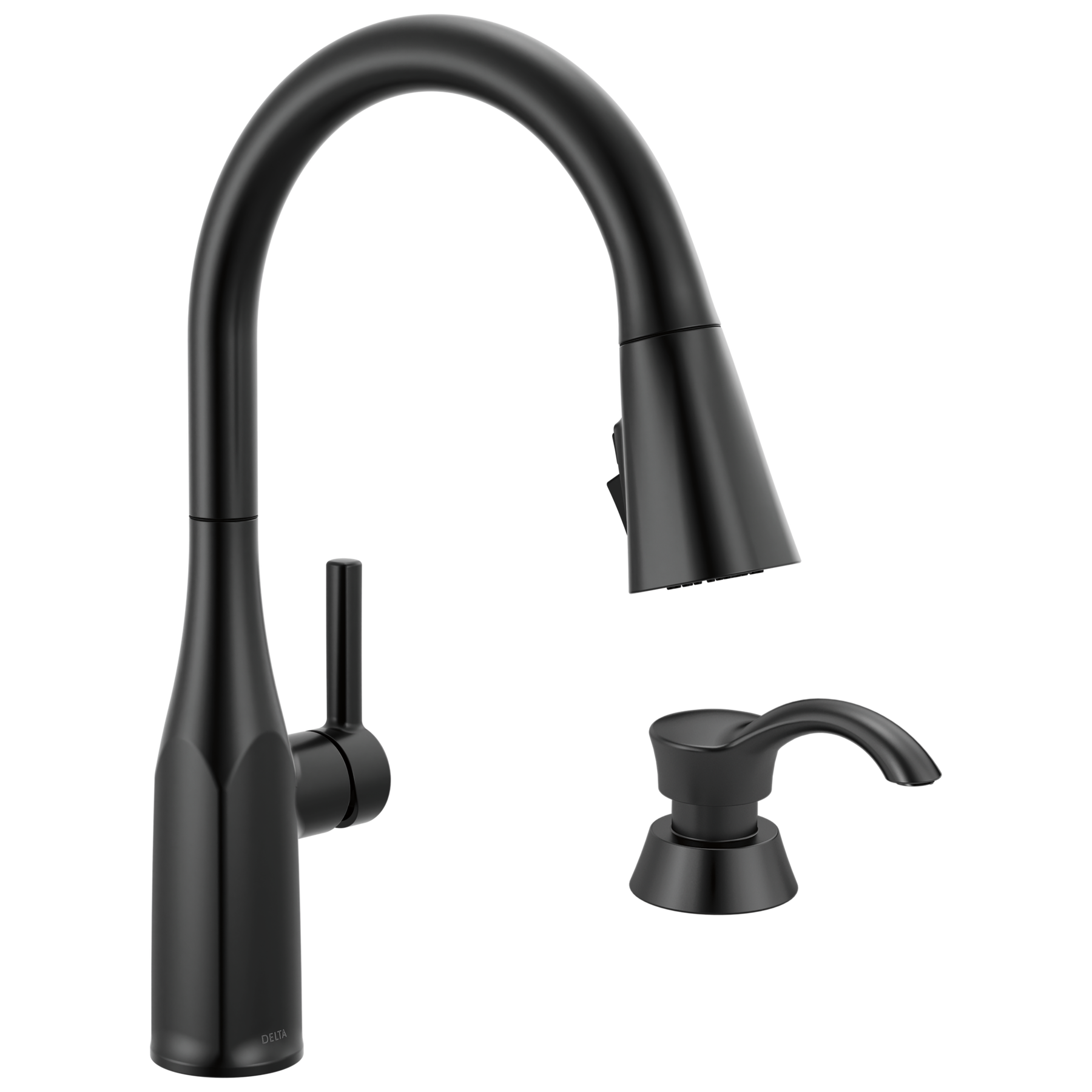 Pull-Down Kitchen 1 Handle with Soap Dispenser Bundle