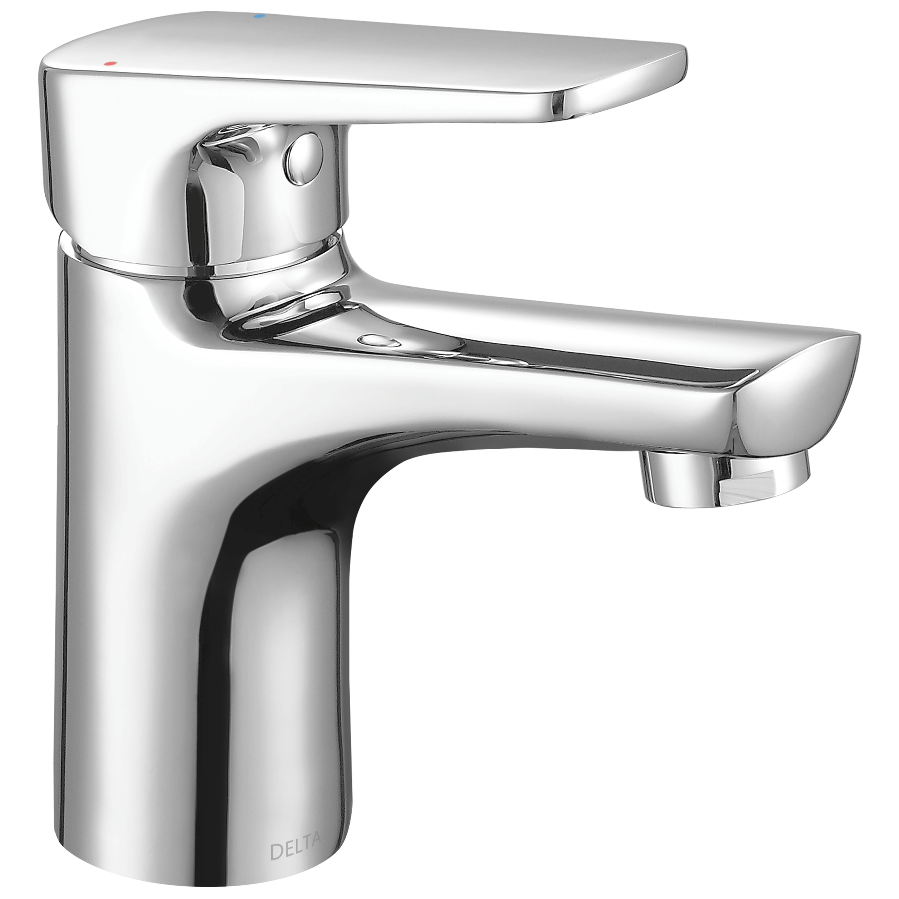 Single Handle Bathroom Faucet - Less Pop-Up