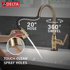 Touch<sub>2</sub>O&reg; Technology Kitchen Faucet with Touchless Technology