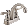 Two Handle Centerset Bathroom Faucet (Recertified)