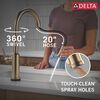 Touch2O&reg; Technology Kitchen Faucet with Touchless Technology