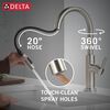 Single Handle Pull-Down Kitchen Faucet