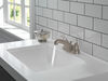 Two Handle Centerset Bathroom Faucet (Recertified)