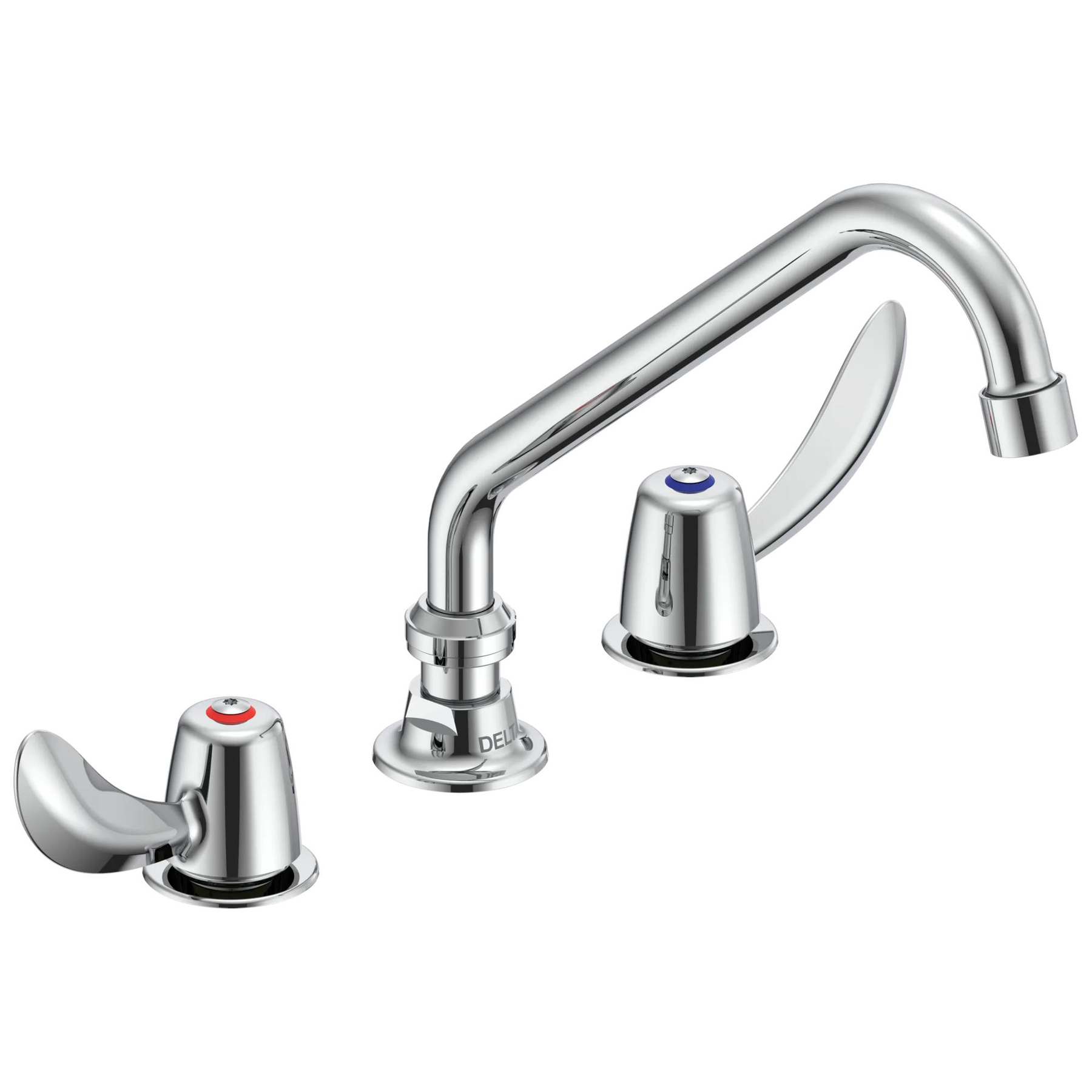 Two Handle 8 In Below Deck-Mount Faucet