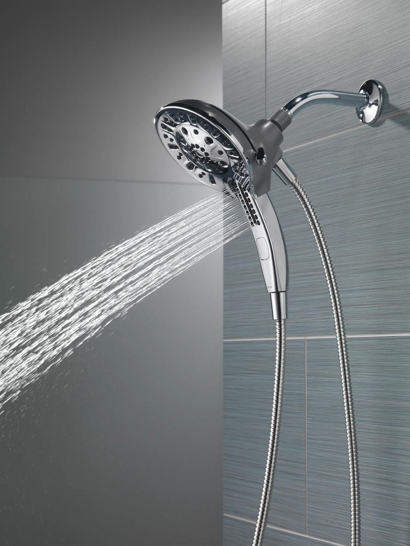H2Okinetic&reg;&nbsp;In2ition&reg;&nbsp;5-Setting Two-in-One Shower (Recertified)