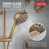 7-Setting Slide Bar Hand Shower with Cleaning Spray (Recertified)