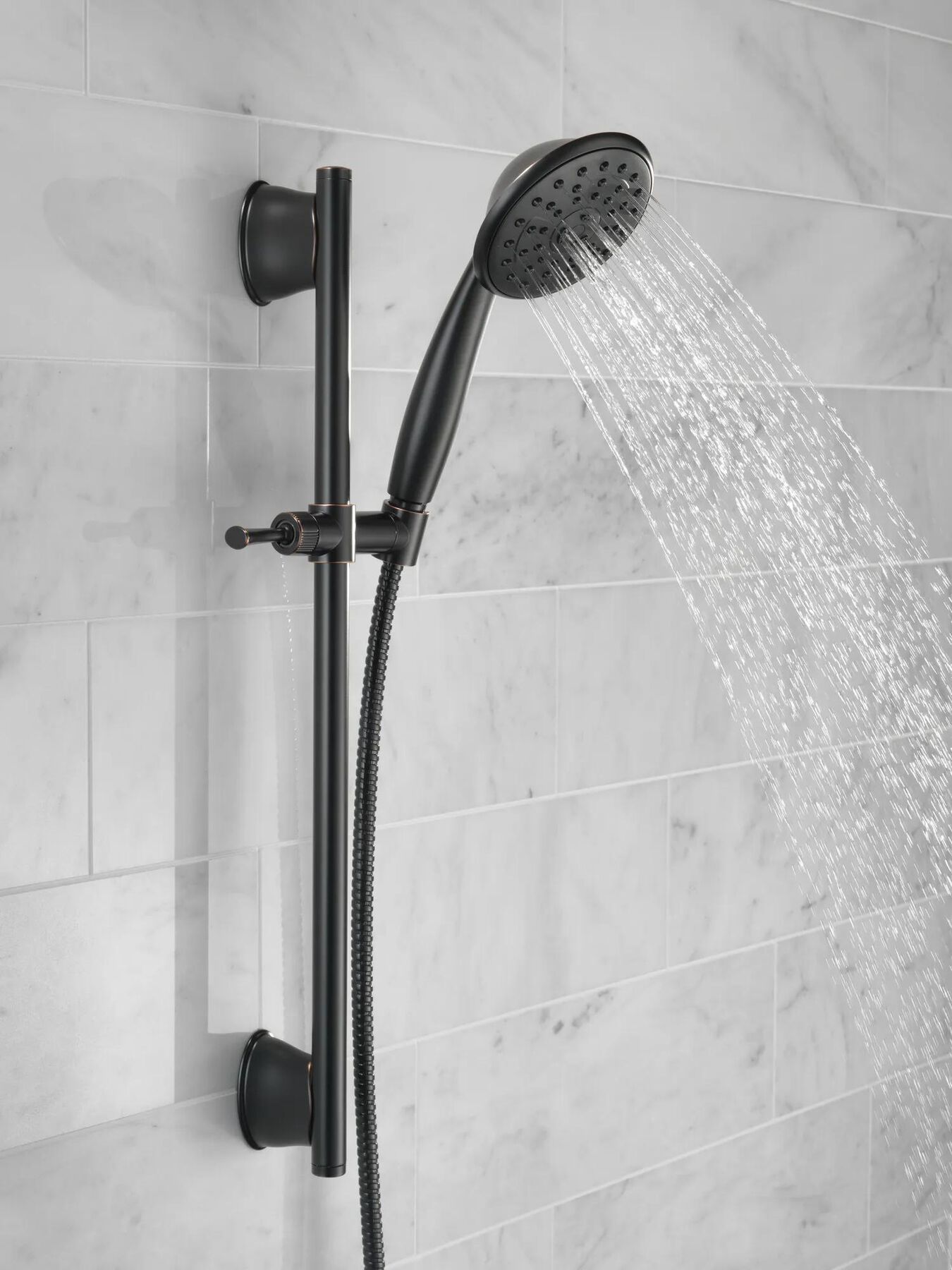 Porter 3 Setting Wall Bar Hand Shower
