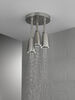 H<sub>2</sub>Okinetic&reg; Pendant Raincan Shower Head with LED Light