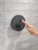 Round Contemporary Push-Button Shower
