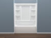 60x30 Alcove Bathtub with Wall Set Bundle - Right Drain