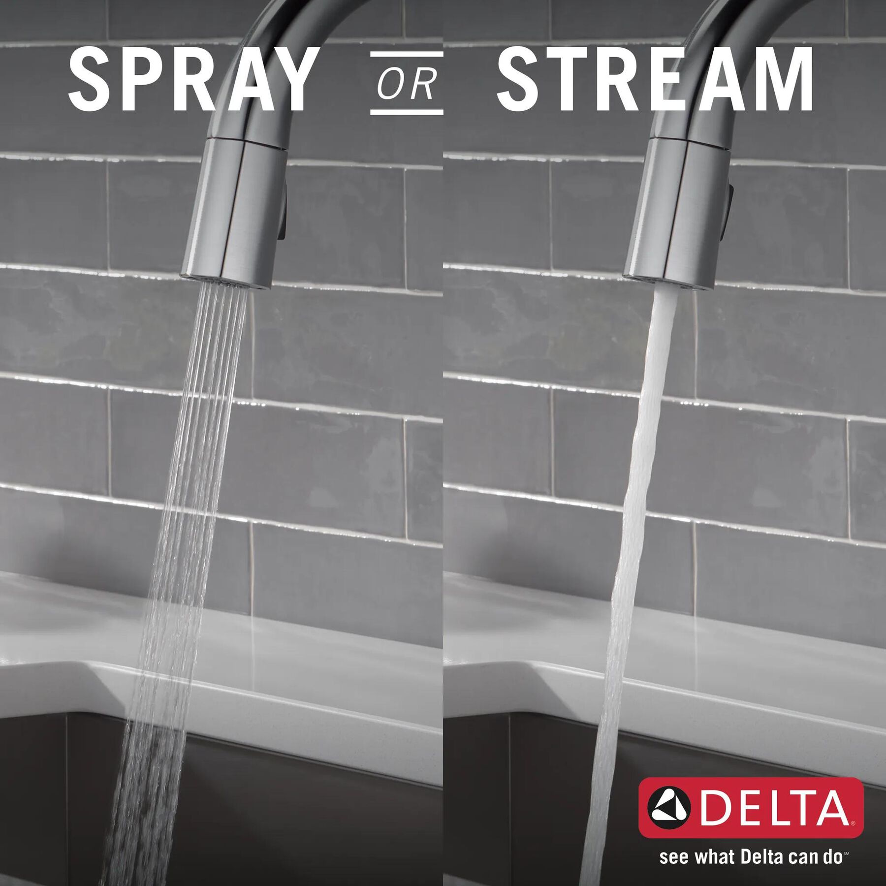 Single Handle Pull-Down Kitchen Faucet