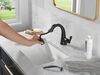 Single Handle Pull Down Bathroom Faucet (Recertified)