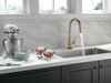 VoiceIQ&reg; Single-Handle Pull-Down Kitchen Faucet with Touch<sub>2</sub>O&reg; Technology