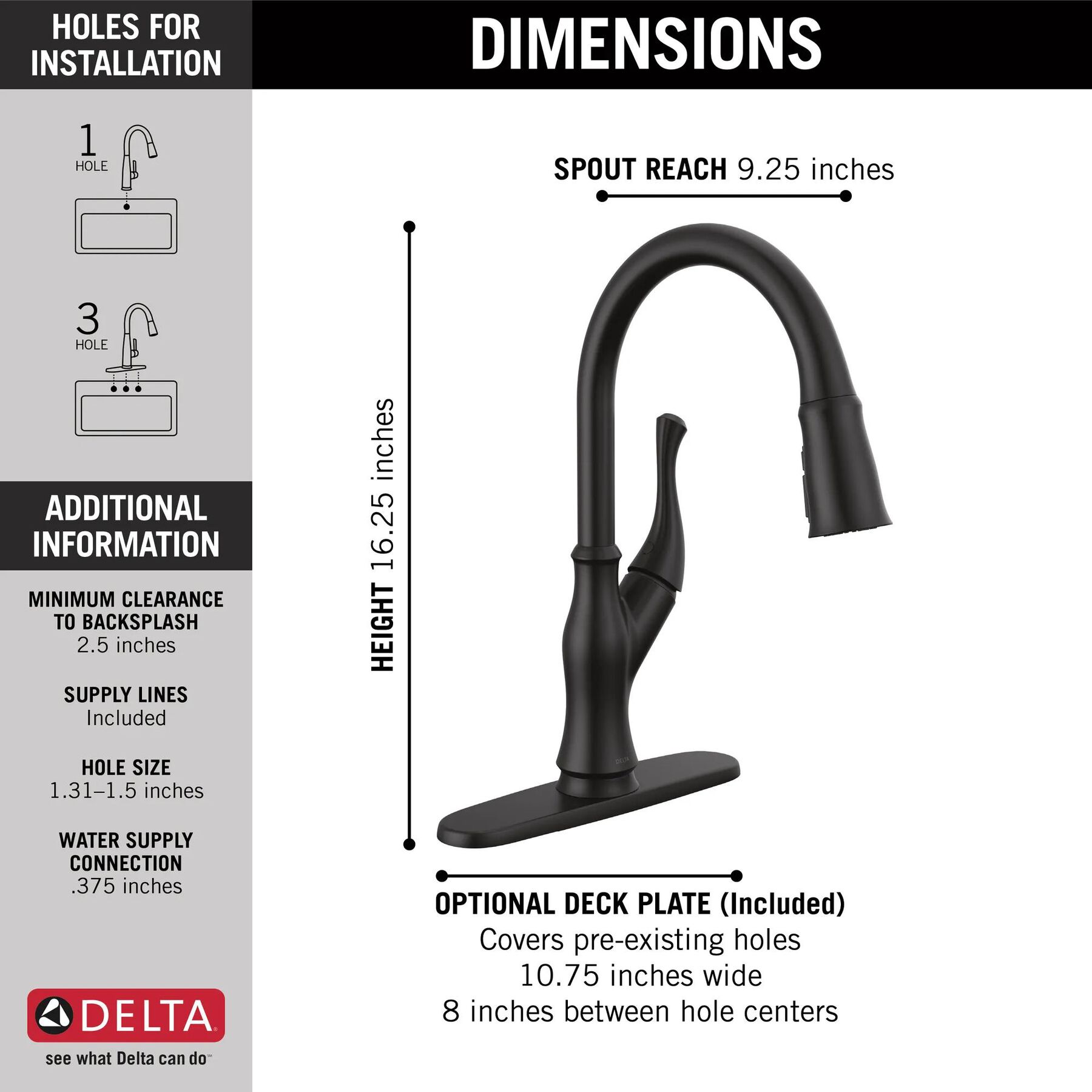 Touch<sub>2</sub>O&reg;  Pull-Down Kitchen Faucet (Recertified)