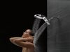 HydroRain&reg; 5-Setting Two-in-One Shower Head