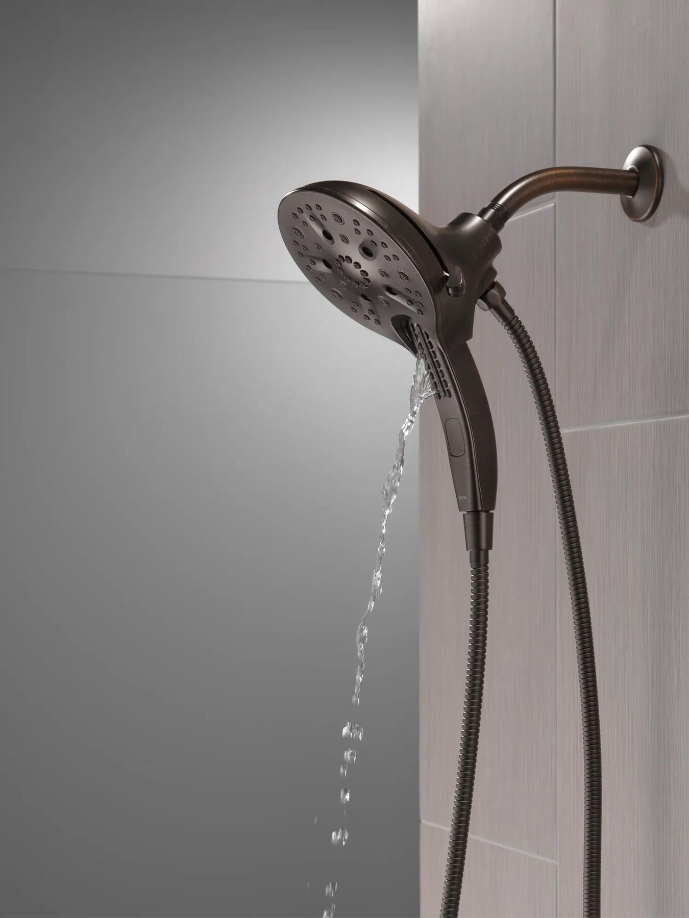 In2ition&reg; H<sub>2</sub>Okinetic&reg; 5-Setting Two-in-One Shower (Recertified)